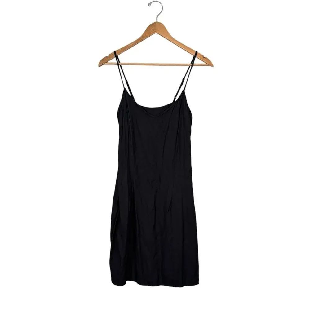 Free People Tulip Maxi Dress Black Lace Mesh Boho Victorian Romantic Goth XS